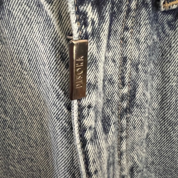 Nwot disora Italian raw hem distressed high waist jeans - Picture 4 of 10